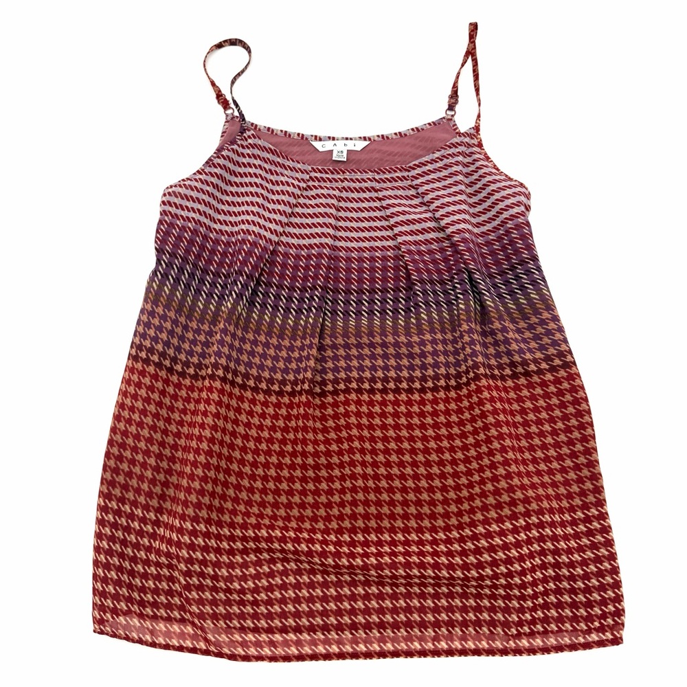 CAbi Women's Tank Cami Camisole Size XS Top Lightweight Soft Like New